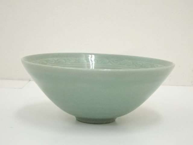 道具 ] - 道具 東谷造 高麗青磁茶碗（共箱） | ネットショップ圭